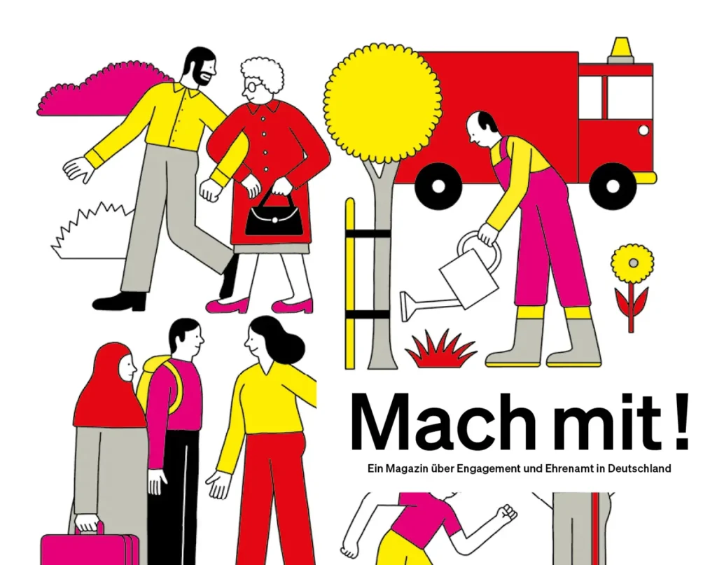 Cover: Mach Mit - Ein Magazin über Engagement und Ehrenamt in Deutschland